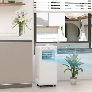 HOMCOM 9,000 BTU Portable Air Conditioner with 20m², Dehumidifier, Timer