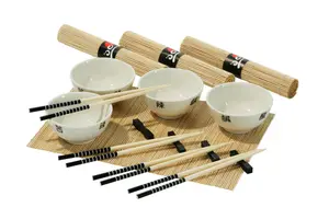 Essentials by Premier Oriental 16Pc Chinese Dining Set