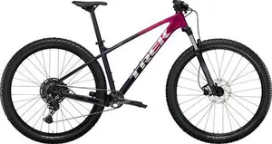 Trek Marlin 6 Hardtail Mountain Bike 2025 in Rage Red To Deep Dark Blue Fade