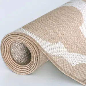 Ecology Collection Outdoor Rugs in Beige  400be