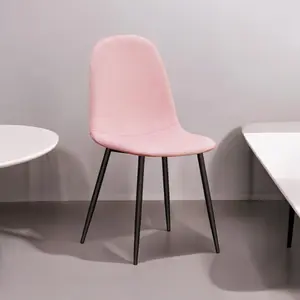 Fabela Upholstered Dining Chairs Pink