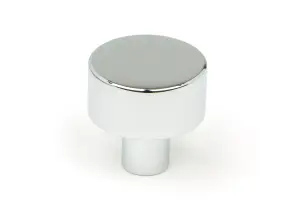 From The Anvil Polished Chrome Kelso Cabinet Knob - 25mm (No rose)