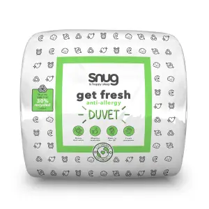 Snug 10.5 tog Get fresh Single Duvet