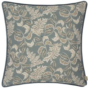 Evans Lichfield Chatsworth Topiary Piped Feather Rich Cushion