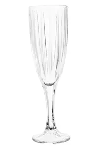 Maison by Premier Set Of Four Beaufort Crystal Clear Champagne Flutes