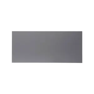 GoodHome Stevia Gloss anthracite Slab 2 drawer front, bridging door & bi fold door 800mm