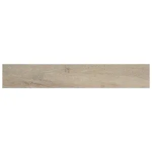 Fitz Matt Natural Wood Wood Effect Porcelain Outdoor Tile - Pack of 2, 0.71m² - (L)1200x(W)295