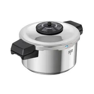 Kuhn Rikon Duromatic Neo Stainless Steel Pressure Cooker for All Hobs, Side Grips 3.5L / 20cm