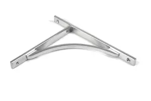 Satin Chrome Apperley Shelf Bracket (260mm x 200mm)