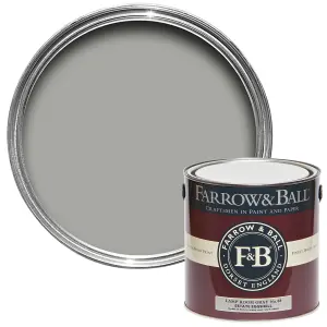 Farrow & Ball Estate Lamp Room Gray No.88 Eggshell Paint, 2.5L