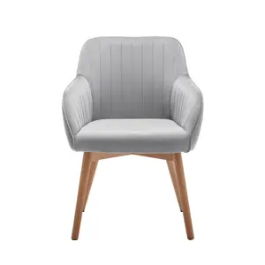 Ariad Upholstered Dining Chair Grey