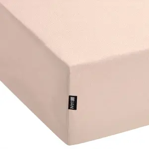 Fitted Sheet HOFUF Cotton Beige