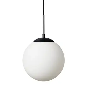 Herrera 1 - Light Globe Pendant Black / 40cm H x 40cm W x 40cm D