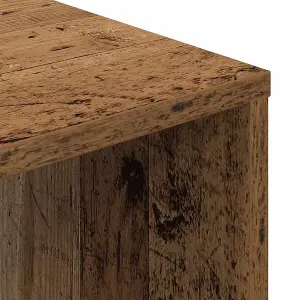 Berkfield Desk Old Wood 102.5x35x75 cm Engineered Wood