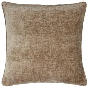 Evans Lichfield Avebury Stag Piped Feather Filled Cushion