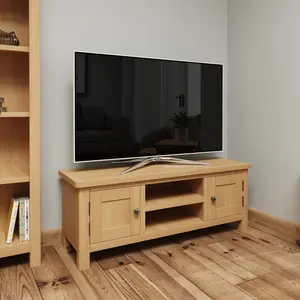 Clara Rustic Oak Large TV Unit