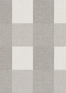 Muriva Chestnut Check Fabric effect Patterned Wallpaper