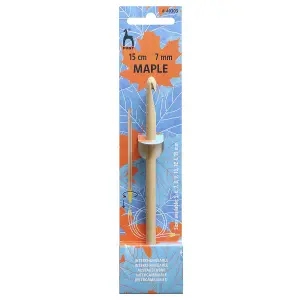 MPLE I-C/HK 15CMX7.00 - Crochet Hook: Interchangeable: Maple: 15cm x 7.00mm - Pony