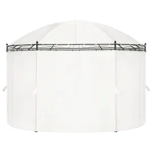 Berkfield Gazebo Cream White 530x350x265 cm