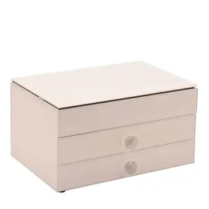 Sophia Classic Nude Glass Jewellery Storage Drawers