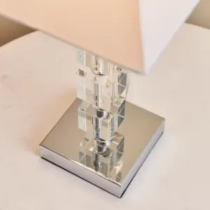 Anson Lighting Brodie Chrome Table Lamp