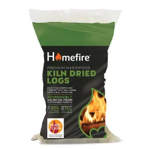 Homefire Kiln Dried Hardwood Firewood Logs Grab Bag - 4 Packs