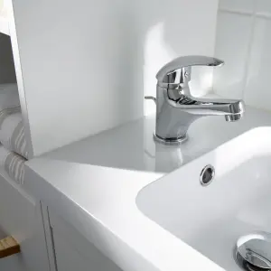 GoodHome Eidar Basin Mono mixer Tap