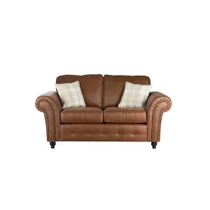 Cedar Lounge Brown Sofa 3 Seater