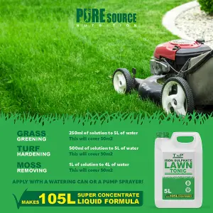 Iron Sulphate 10Litres Makes Grass Greener, Hardens Turf and Prevents Lawn Disease Makes upto 210L & Covers upto 100m2 by