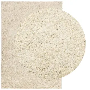 Shaggy Rug PAMPLONA High Pile Modern Gold 240x340 cm