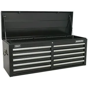 Premium 10 Drawer Lockable Tool Chest - Extra Wide 1265mm Storage Solution