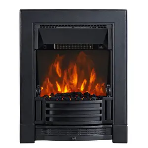 Focal Point Finsbury 2kW Cast iron effect Electric Fire (H)555mm (W)390mm (D)114mm