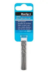 Blue Spot Tools - 10PCE 2.5mm HSS Drill Set