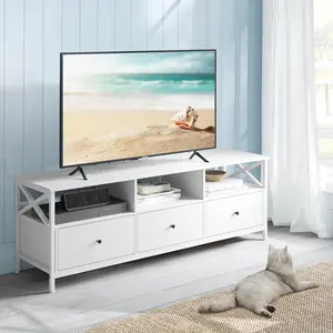 Adame TV Stand for TVs up to 65" White