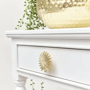 Melody Maison Gold Palm Leaf Drawer Knob