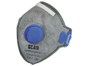 Scan SCAPPEP2OFFV 3 X FFP2V NR Valved Respirator Safety Dust Odour Masks