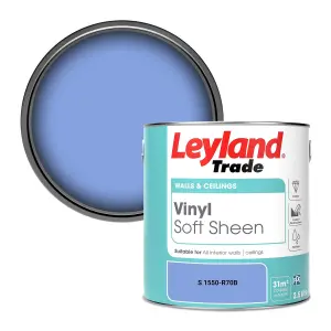 Leyland Trade Vinyl Soft Sheen Walls & Ceilings Emulsion Paint (S 1550-R70B) - 2.5L