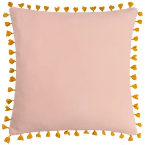 furn. Chamae Floral Tasselled Feather Rich Cushion