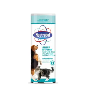 Neutradol CARPET DEODORIZER SNIF N PURR 350 g (Pack of 6)