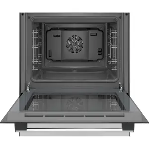 Bosch HHF113BR0B Built-in Single Multifunction Oven - Stainless steel effect