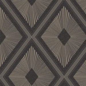 Superfresco Easy Grey Metallic effect Geometric Textured Wallpaper Sample