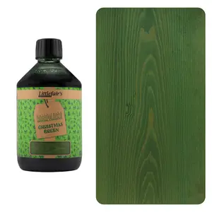 Littlefair's - Indoor & Outdoor Wood Stain - Christmas Green - 500ml