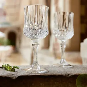 URBNLIVING 170ml Eclat Cristal D'Arques Hi-Ball Tumbler Glass Set of 12