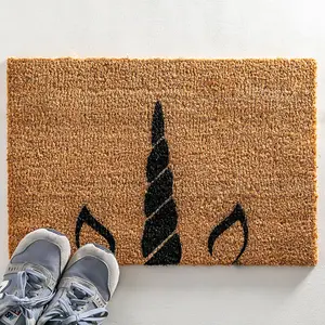 Unicorn Horn Doormat - Regular 60x40cm