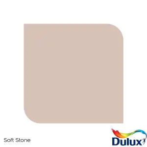 Dulux Standard Soft stone Matt Emulsion paint, 30ml