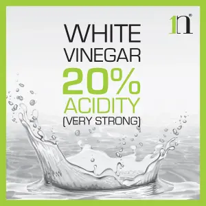 White Vinegar Cleaning 20 Litres HIGH STRENGTH 20% - All Natural Multi-Surface & Multi-Purpose Cleaner, Limescale