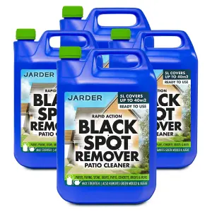 Jarder Black Spot Remover and Patio Cleaner 4 x 5L