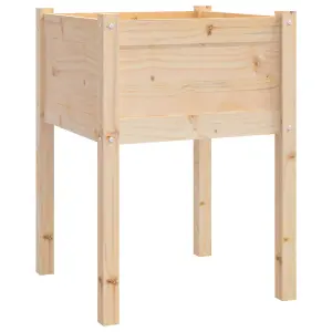 Berkfield Garden Planters 2 pcs 50x50x70 cm Solid Pinewood