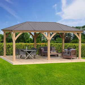 Meridian Gazebo 12ft x 20ft (3.7 x 6.2m)