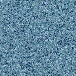 Blue Mosaic Effect Vinyl Flooring, Anti-Slip Contract Commercial Vinyl Flooring with 2.0mm Thickness-6m(19'8") X 2m(6'6")-12m²